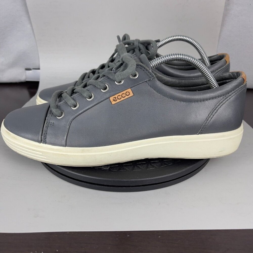 Ecco Soft 7 Sneakers Grey Mens Size US 9 EU 43 - Picture 2 of 10